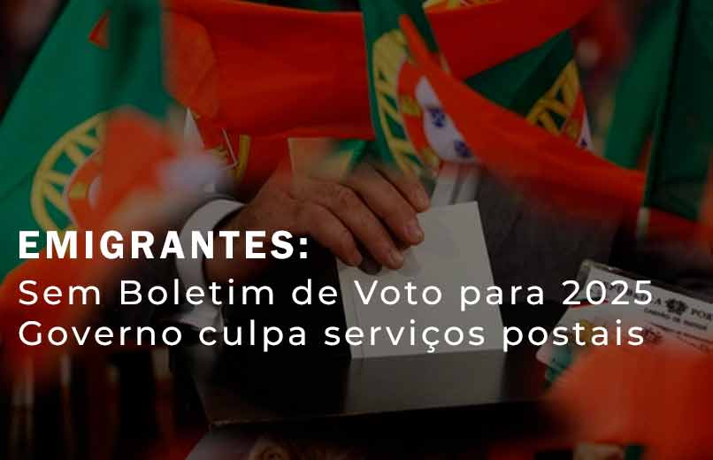 Emigrantes sem boletim de voto a dias das eleições: Governo aponta o dedo aos correios estrangeiros